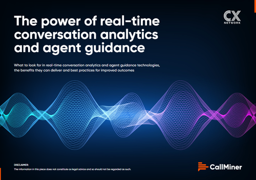 The power of real-time conversation analytics and agent guidance